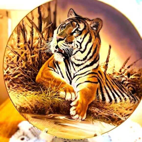 "Tamar" Collector Plate by Douglas Van Dowd - Vintage, EUC - Picture 3 of 9